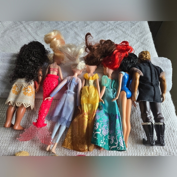 Colorful Mermaid and Doll Set - Picture 5 of 8